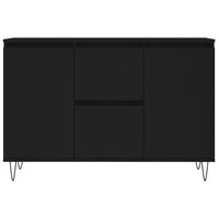 Thumbnail for Sideboard Schwarz 104x35x70 cm Holzwerkstoff