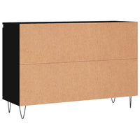 Thumbnail for Sideboard Schwarz 104x35x70 cm Holzwerkstoff