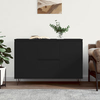 Thumbnail for Sideboard Schwarz 104x35x70 cm Holzwerkstoff