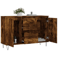 Thumbnail for Sideboard Räuchereiche 104x35x70 cm Holzwerkstoff