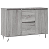 Thumbnail for Sideboard Grau Sonoma 104x35x70 cm Holzwerkstoff
