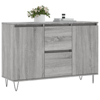 Thumbnail for Sideboard Grau Sonoma 104x35x70 cm Holzwerkstoff