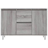 Thumbnail for Sideboard Grau Sonoma 104x35x70 cm Holzwerkstoff