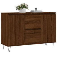 Thumbnail for Sideboard Braun Eichen-Optik 104x35x70 cm Holzwerkstoff
