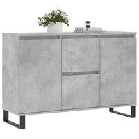 Thumbnail for Sideboard Betongrau 104x35x70 cm Holzwerkstoff