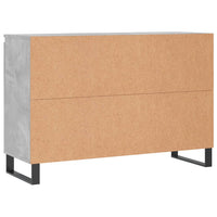 Thumbnail for Sideboard Betongrau 104x35x70 cm Holzwerkstoff
