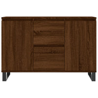 Thumbnail for Sideboard Braun Eichen-Optik 104x35x70 cm Holzwerkstoff