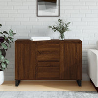 Thumbnail for Sideboard Braun Eichen-Optik 104x35x70 cm Holzwerkstoff