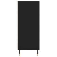 Thumbnail for Highboard Schwarz 57x35x90 cm Holzwerkstoff