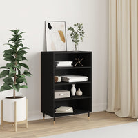 Thumbnail for Highboard Schwarz 57x35x90 cm Holzwerkstoff
