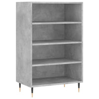 Thumbnail for Highboard Betongrau 57x35x90 cm Holzwerkstoff