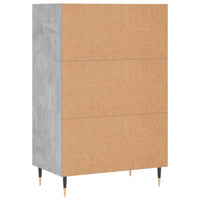 Thumbnail for Highboard Betongrau 57x35x90 cm Holzwerkstoff