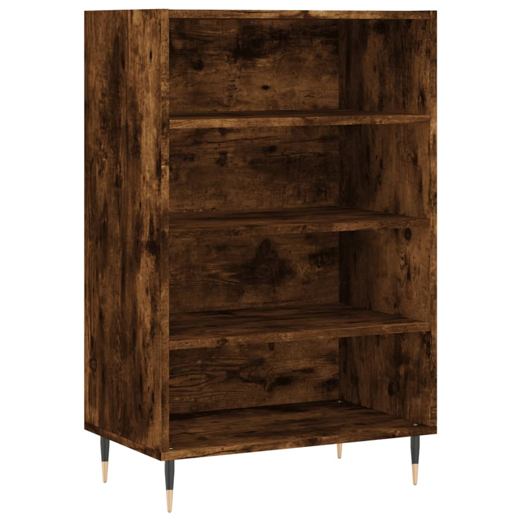 Highboard Räuchereiche 57x35x90 cm Holzwerkstoff