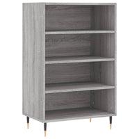 Thumbnail for Highboard Grau Sonoma 57x35x90 cm Holzwerkstoff