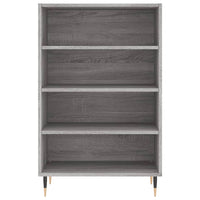 Thumbnail for Highboard Grau Sonoma 57x35x90 cm Holzwerkstoff
