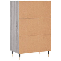 Thumbnail for Highboard Grau Sonoma 57x35x90 cm Holzwerkstoff