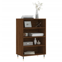 Thumbnail for Highboard Braun Eichen-Optik 57x35x90 cm Holzwerkstoff