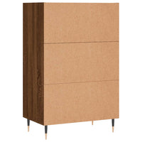 Thumbnail for Highboard Braun Eichen-Optik 57x35x90 cm Holzwerkstoff