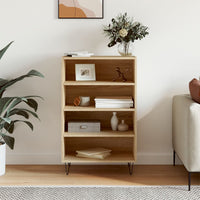 Thumbnail for Highboard Sonoma-Eiche 57x35x90 cm Holzwerkstoff