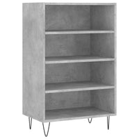 Thumbnail for Highboard Betongrau 57x35x90 cm Holzwerkstoff