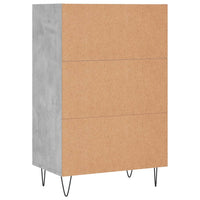 Thumbnail for Highboard Betongrau 57x35x90 cm Holzwerkstoff