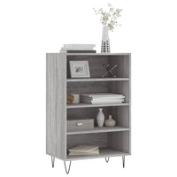 Thumbnail for Highboard Grau Sonoma 57x35x90 cm Holzwerkstoff