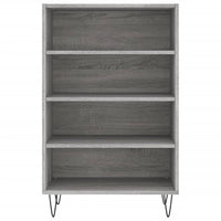 Thumbnail for Highboard Grau Sonoma 57x35x90 cm Holzwerkstoff