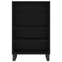 Thumbnail for Highboard Schwarz 57x35x90 cm Holzwerkstoff