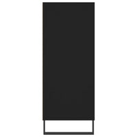 Thumbnail for Highboard Schwarz 57x35x90 cm Holzwerkstoff