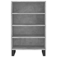 Thumbnail for Highboard Betongrau 57x35x90 cm Holzwerkstoff