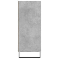 Thumbnail for Highboard Betongrau 57x35x90 cm Holzwerkstoff