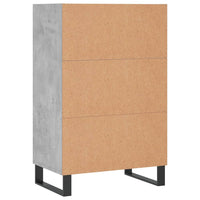 Thumbnail for Highboard Betongrau 57x35x90 cm Holzwerkstoff