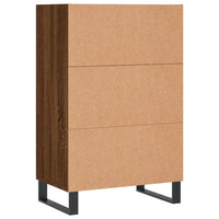 Thumbnail for Highboard Braun Eichen-Optik 57x35x90 cm Holzwerkstoff