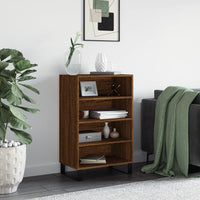 Thumbnail for Highboard Braun Eichen-Optik 57x35x90 cm Holzwerkstoff