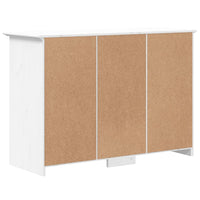 Thumbnail for Sideboard BODO Weiß 115,5x44x80 cm Massivholz Kiefer