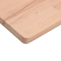 Thumbnail for Schreibtischplatte 100x60x2,5 cm Massivholz Buche