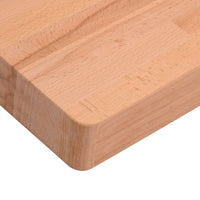 Thumbnail for Schreibtischplatte 100x50x4 cm Massivholz Buche