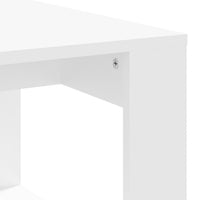 Thumbnail for Couchtisch Weiß 102x50x35 cm Holzwerkstoff