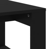 Thumbnail for Couchtisch Schwarz 102x50x35 cm Holzwerkstoff