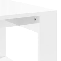 Thumbnail for Couchtisch Hochglanz-Weiß 102x50x35 cm Holzwerkstoff