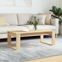 Thumbnail for Couchtisch Sonoma-Eiche 102x50x35 cm Holzwerkstoff