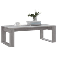 Thumbnail for Couchtisch Grau Sonoma 102x50x35 cm Holzwerkstoff
