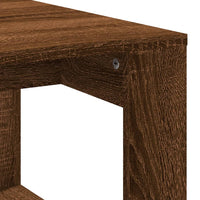 Thumbnail for Couchtisch Braun Eichen-Optik 102x50x35 cm Holzwerkstoff