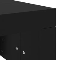 Thumbnail for Couchtisch Schwarz 102x50x36 cm Holzwerkstoff