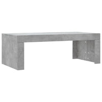 Thumbnail for Couchtisch Betongrau 102x50x36 cm Holzwerkstoff