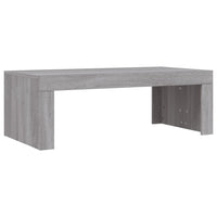 Thumbnail for Couchtisch Grau Sonoma 102x50x36 cm Holzwerkstoff