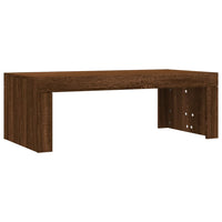 Thumbnail for Couchtisch Braun Eichen-Optik 102x50x36 cm Holzwerkstoff