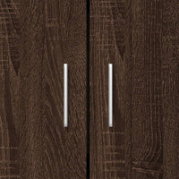 Thumbnail for Bücherschrank Braun Eichen-Optik 82,5x30,5x115 cm Holzwerkstoff