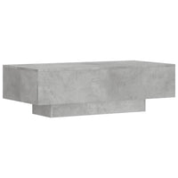 Thumbnail for Couchtisch Betongrau 100x49,5x31 cm Holzwerkstoff