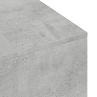 Thumbnail for Couchtisch Betongrau 100x49,5x31 cm Holzwerkstoff